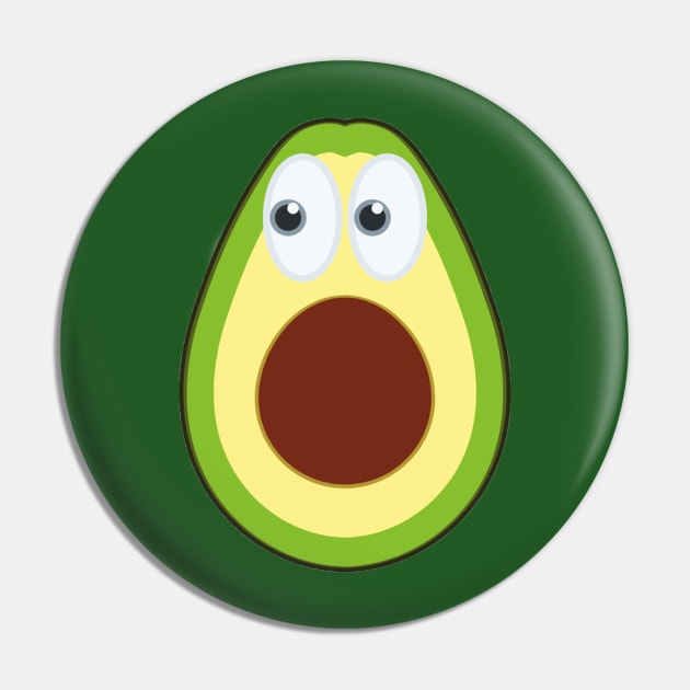 Avocado Pin by Fnaxshirt