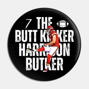 Harrison Butker The Butt Kicker Pin