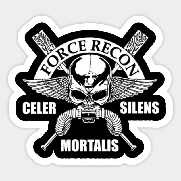 Force Recon Army Military Force Reconnaissance Sticker Teepublic Au