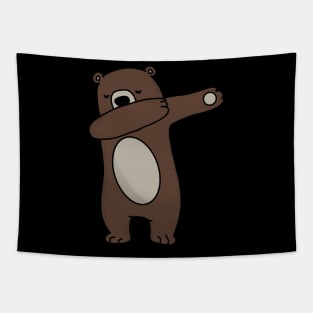 Dabbing Bear Tapestry