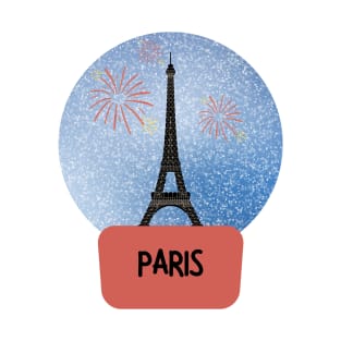 It's Snowing In Paris T-Shirt