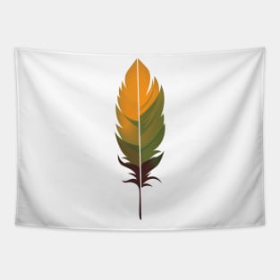 Colorful nature feather Tapestry