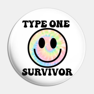 Type One Survivor Pin