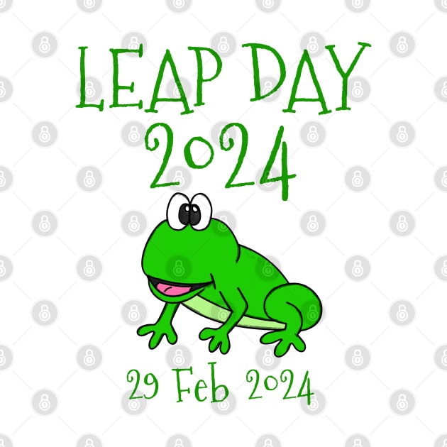 Leap Day 2024 Frog by doodlerob