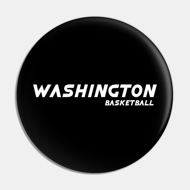 Washington Basketball Pin by teakatir