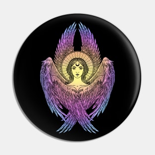 Seraphim Girl Pin