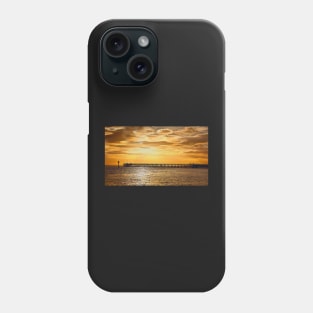 Sunrise over the Wooden Pier Phone Case