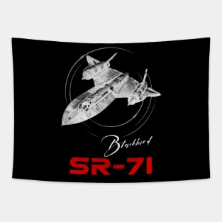 SR-71 Blackbird Us Air Force Aircraft Tapestry