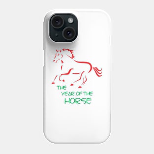 The Year of the Horse Phone Case