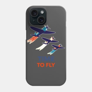 Time To Fly Pilot Design Phone Case