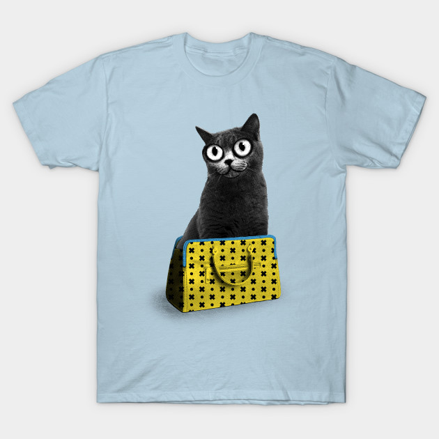 Disover The cat in the bag of tricks - Fun - T-Shirt