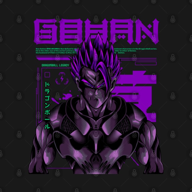 Saiyan Cyborg by Atrians