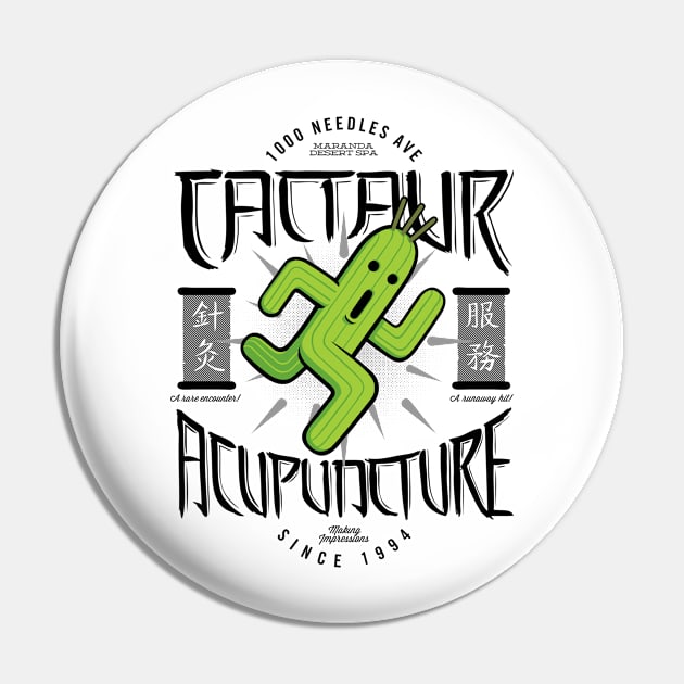 Cactaur Acupuncture (variant) Pin by JangoSnow