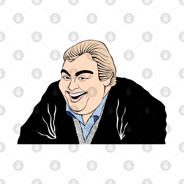 COMEDIAN JOHN CANDY FAN ART!! by cartoonistguy