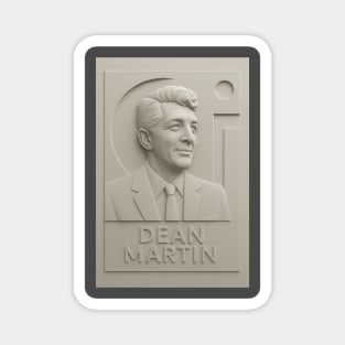 3d Bas Relief Sculpture of Dean Martin Magnet