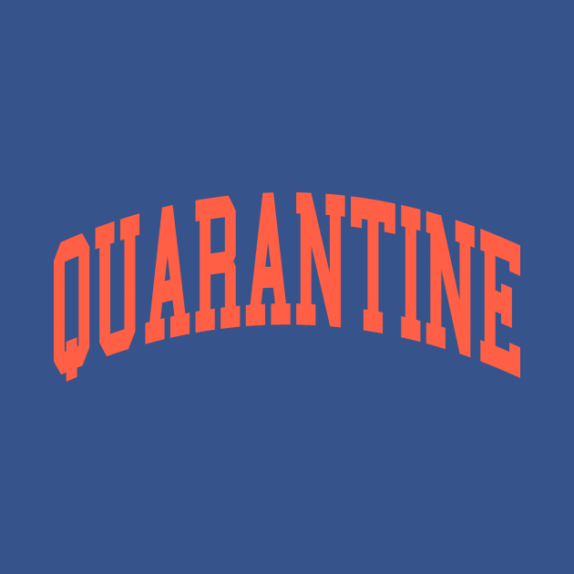 Orange Quarantine by Kacy Epps Designs