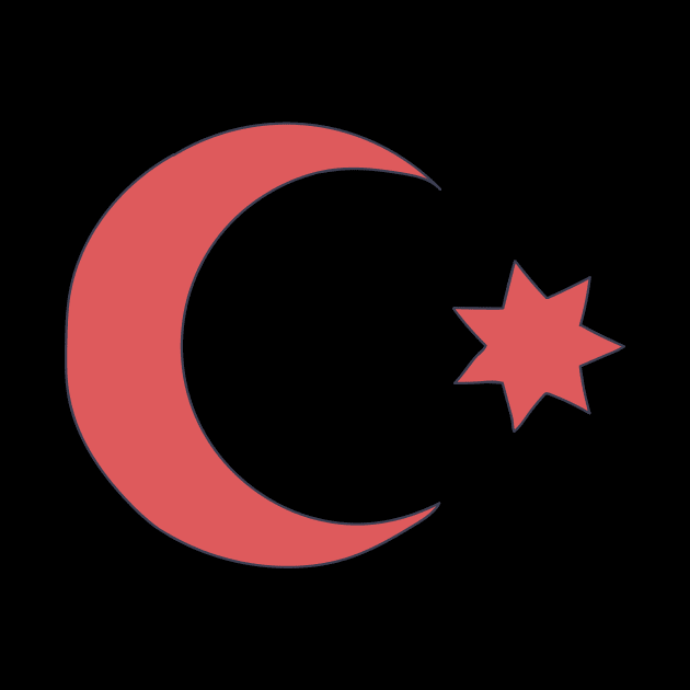 Ottoman Empire - Country Flag - Sultan Dynasty by DeWinnes