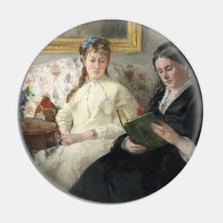 The Mother and Sister of the Artist by Berthe Morisot Pin