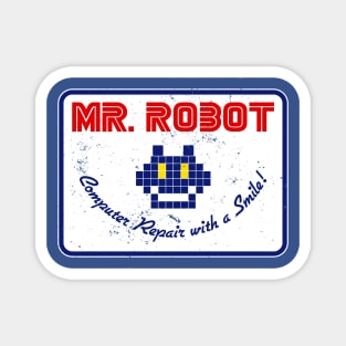 Mr. Robot "Computer Repair With A Smile" Magnet