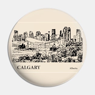 Calgary - Alberta Pin