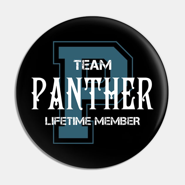 Team PANTHER Lifetime Member Pin by HarrisonAlbertinenw