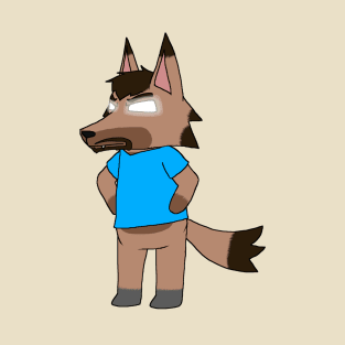 Herobrine Wolf Villager T-Shirt