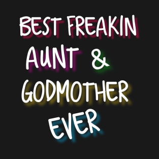 Funny BAE Best Aunt Ever T-Shirt