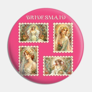 Bridesmaid Pin