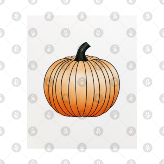 Pumpkin Arty by Modern Designs And Art