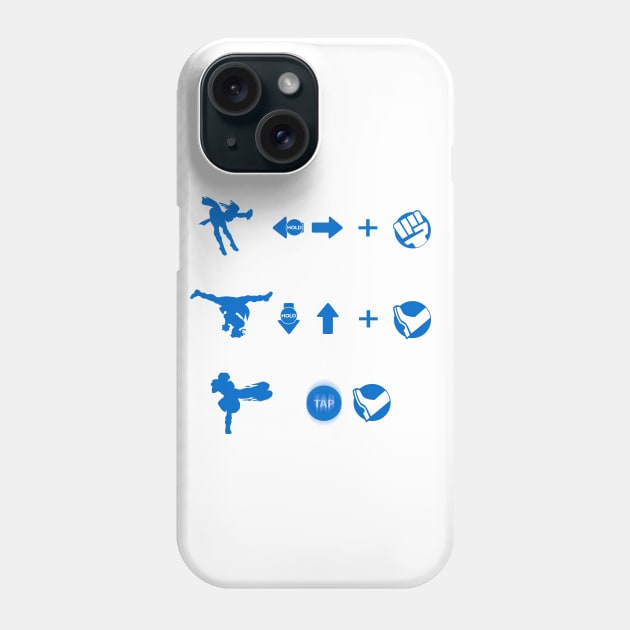 Street Fighter Moves - Chun-Li Phone Case by GuiNRedS