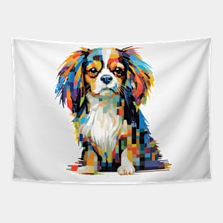Cavalier King Charles Dog Pet World Animal Lover Furry Friend Abstract Tapestry