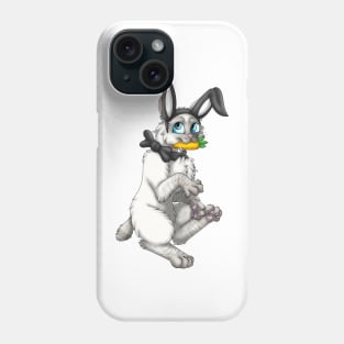 Bobtail BunnyCat: Fawn Lynx Point (Black) Phone Case