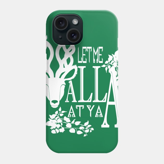 Halla At Ya Phone Case by shadyfolk