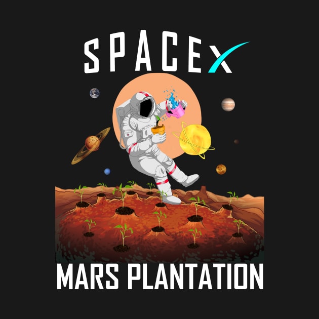 Spacex Mars Plantation by JB's Design Store