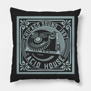 Chicago Acid House Pillow