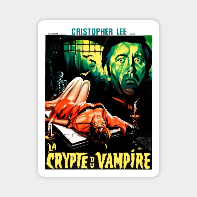 La Crypte du Vampire (1964) Magnet by Scum & Villainy