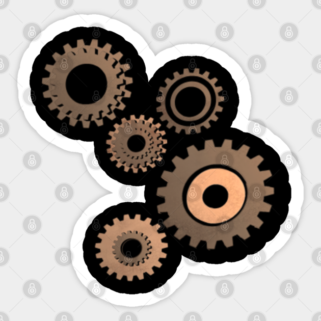 Gears Clock Parts Steampunk Steampunk Fashion Sticker Teepublic As shown in the picture, a planetary gear, also known as epicyclic gear, consists of three parts: teepublic