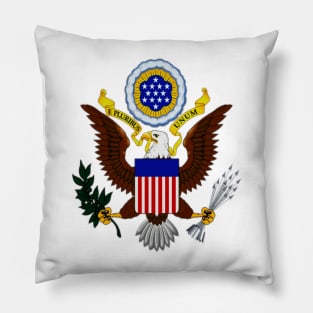 UNITED STATES. UNITED STATES COAT OF ARMS. SAMER BRASIL Pillow