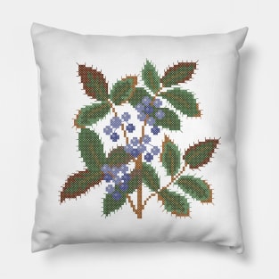 Oregon State Flower Oregon Grape Pillow