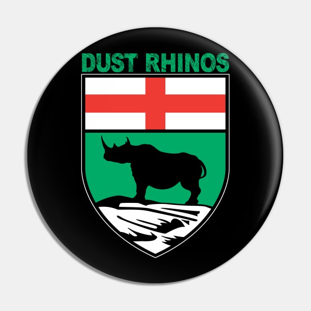 Dust Rhinos MB DK Pin by Dust Rhinos Swag Store