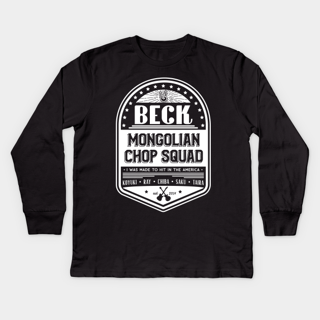 beck mongolian chop squad shirt