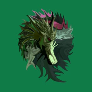 Watermelon Tourmaline Dragon T-Shirt