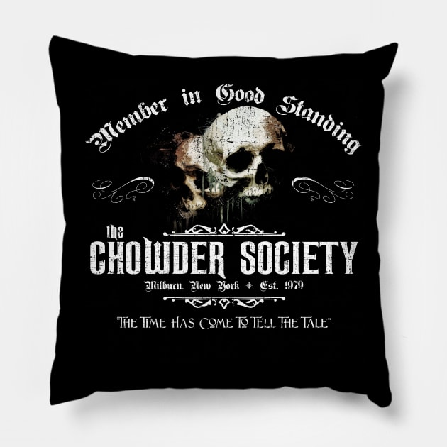 Chowder Society from Ghost Story Pillow by MonkeyKing