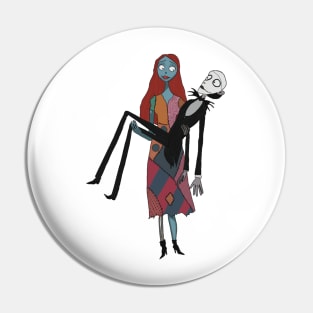 Emily and Victor Halloween Pin