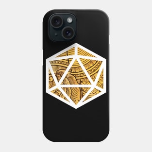 D20 Decal Badge - Bard's Tale Phone Case