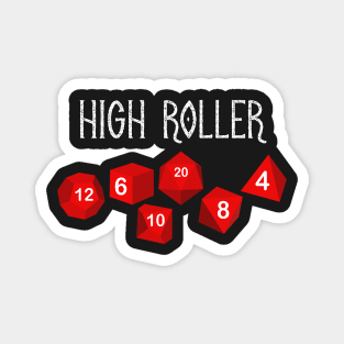 High Roller with Dice Magnet