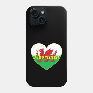 Abertawe Cymru UK Baner Cymru Calon Phone Case