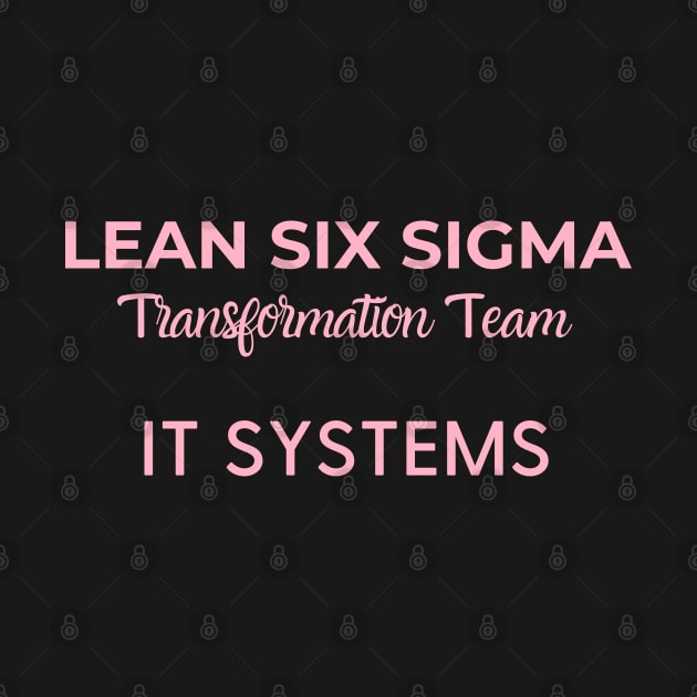 Lean Transformation Team IT SYSTEMS by Viz4Business