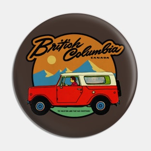 Vintage British Columbia Tourism Pin