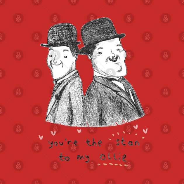 Laurel & Hardy by Sophie Corrigan